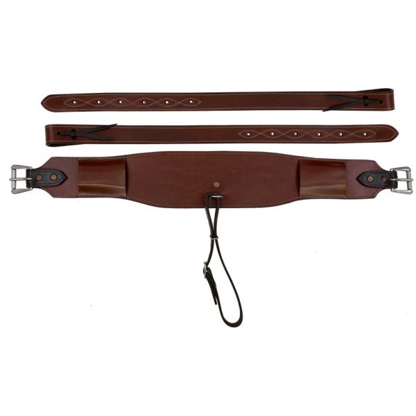Showman® Heavy Duty Medium Leather Backrigging