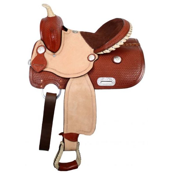 13"  Youth Saddle Leather Seat