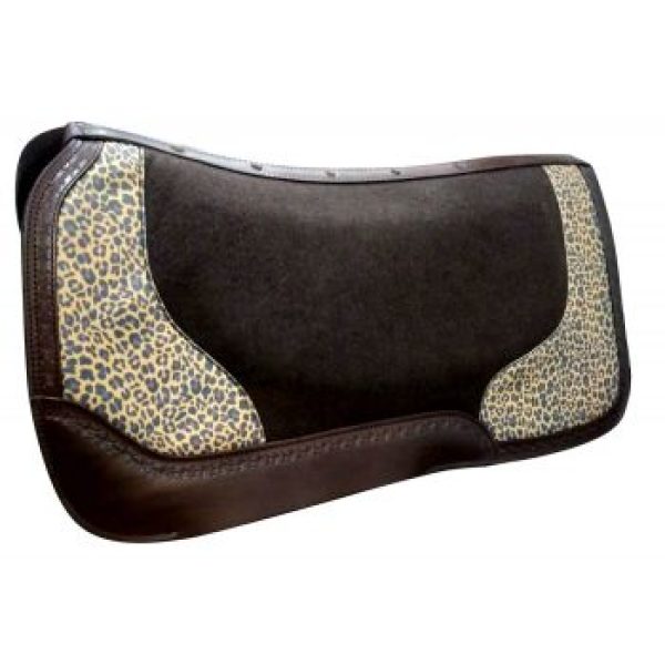 Showman Argentina Leather Saddle Pad