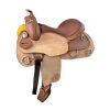 16" Training Style Western Saddle w/ Suede Seat made of Argentina Cow Leather