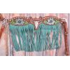 Showman Hand Painted Steer Skull & Cactus Headstall & Breastcollar Set - Image 3