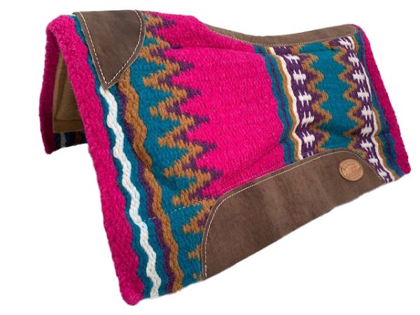 Klassy Cowgirl 28" x 30" x 1" Memory Felt Bottom Pad w/ Contoured Spine