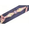 Showman Hand-Painted Sunflower Single Ear Headstall & Breastcollar Set w/ Multi Colored Metallic Inlay - Image 4