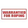 Showman Wade Tree ROPER SADDLE FQHB Leather Tread Aluminum Stirrups *WARRANTY - Image 3