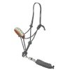 Showman BEADED Cross BRONC Nose ROPE Knot HALTER & Removable LEAD - Image 4