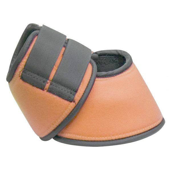 Showman No Turn Neoprene BELL BOOTS Double Easy Touch Closures *Sold in pairs - Image 3