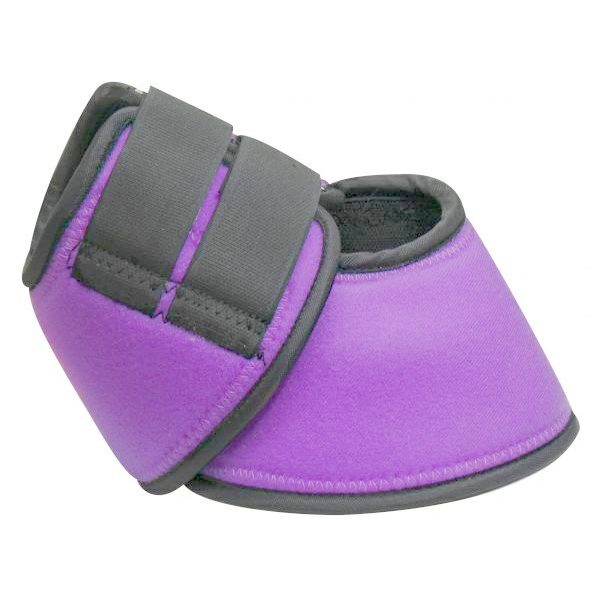 Showman No Turn Neoprene BELL BOOTS Double Easy Touch Closures *Sold in pairs - Image 5