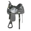 Double T YOUTH Nylon Cordura SADDLE 13" LIGHTWEIGHT Suede Leather Seat & Jockey