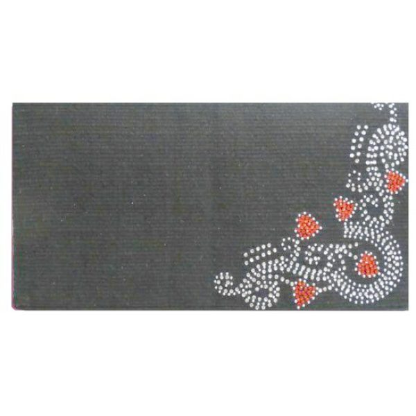 Showman SADDLE BLANKET 38" x 34" Woven NEW ZEALAND Wool with RHINESTONES - Image 5