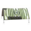 Colorful SADDLE PAD 32" x 32" NAVAJO Acrylic Top 1" Felt Bottom & Wear Leathers - Image 5