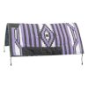Colorful SADDLE PAD 32" x 32" NAVAJO Acrylic Top 1" Felt Bottom & Wear Leathers - Image 3