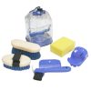 Showman Kids Size 6 piece LIVESTOCK GROOMING Kit in Clear Plastic Carrying Bag - Image 3