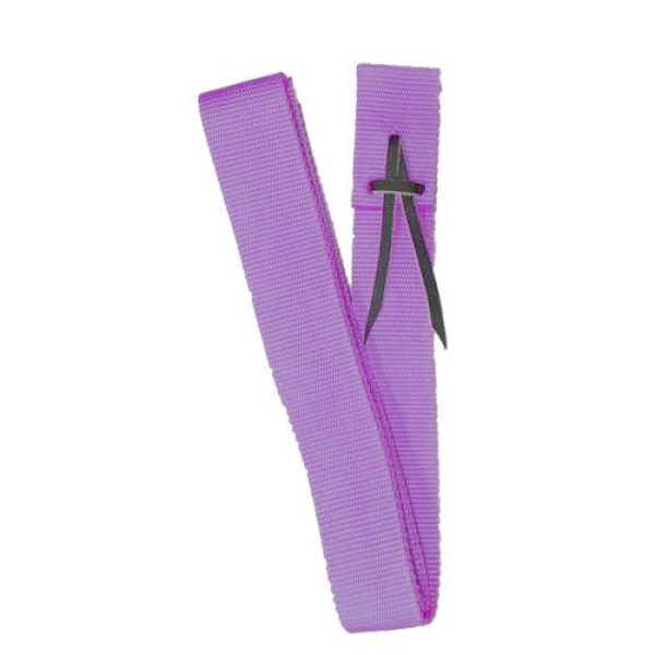 Showman PONY Size Premium Quality Webbed NYLON 63"x1.5" TIE STRAP & Leather Tie - Image 4