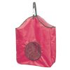 Showman SLOW FEED Adjustable Strap Nylon Hanging 20" x 21" HAY BAG w/ Center Net - Image 5