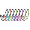 GLITTER Overlay & Neoprene Lined HALTER Adjustable Nylon Full Horse Size