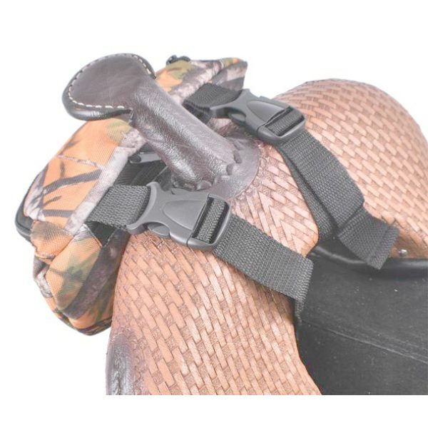 Showman SADDLE POUCH insulated Nylon WILD SAFARI Print w/ Two Convenient Pockets - Image 3
