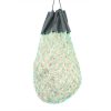 Easy-fill SLOW FEED Nylon HAY BAG Cordura Drawstring Top 2" x 2" Openings - Image 2