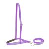 Padded NOSEBAND & Removable TIE DOWN Heavy Duty Soft Nylon Adjustable Horse Size - Image 3