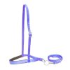 Padded NOSEBAND & Removable TIE DOWN Heavy Duty Soft Nylon Adjustable Horse Size - Image 5