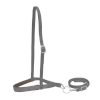 Padded NOSEBAND & Removable TIE DOWN Heavy Duty Soft Nylon Adjustable Horse Size - Image 4