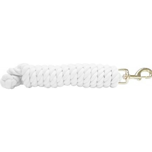 Showman COTTON LEAD ROPE Braided 3/4" x 10' with BRASS Snap - Image 2