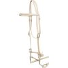 Showman Leather BRIDLE Long Shank Copper Mouth TOM THUMB Bit & REINS Horse Size - Image 2