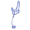 Showman Nylon Cowboy Knot ROPE Adjustable SHIPPING HALTER with 8' LEAD ROPE - Image 4