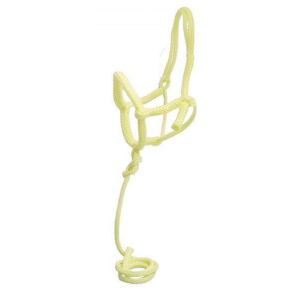 Showman Nylon Cowboy Knot ROPE Adjustable SHIPPING HALTER with 8' LEAD ROPE - Image 13
