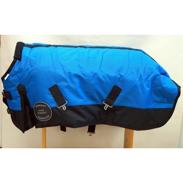 Showman PONY YEARLING GOAT 56"- 62" Turnout BLANKET 1200D Waterproof Breathable - Image 5