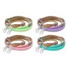 Showman 7' BARREL REINS Rubber GRIP on Medium Oil LEATHER & Scissor Snap Ends