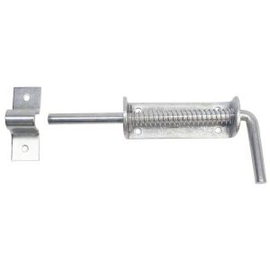 Showman ~ 8 1/2" Spring Loaded LIVESTOCK GATE LATCH Easy to Install