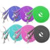 Showman 8 ft Braided Soft Cotton BARREL REINS with Scissor Snap Ends