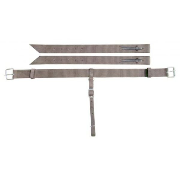 Showman Nylon BACK CINCH with Roller buckles Two Billet Straps & Girth Connector - Image 4