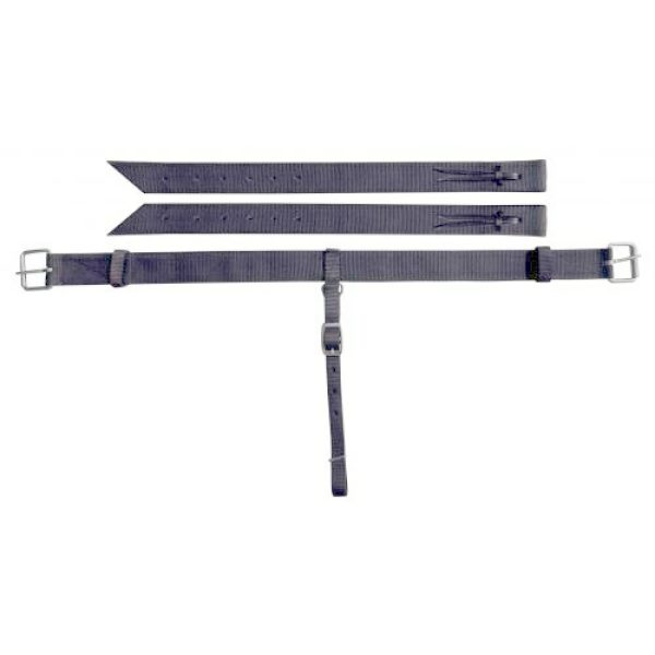 Showman Nylon BACK CINCH with Roller buckles Two Billet Straps & Girth Connector - Image 3