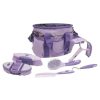 Showman LIVESTOCK GROOMING KIT 6 Piece SOFT Grip with NYLON Carrying Bag - Image 3