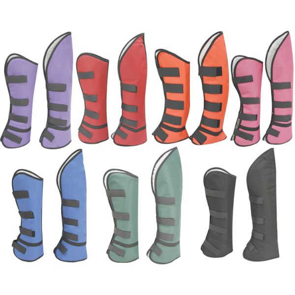 Showman SHIPPING BOOTS Durable Cordura Nylon Fleece Inner Lined Set of 4