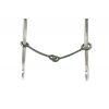 Showman Stainless Steel SLIDING GAG BIT with 5" SWEET IRON 1/4" Thick Mouth - Image 3