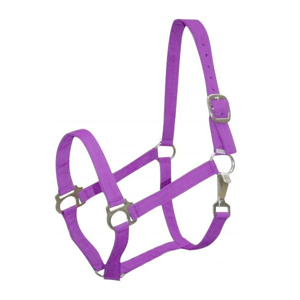 Adjustable COBB Size 2 Ply Nylon Western HALTER with Snap - Image 5