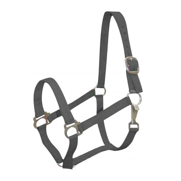 Adjustable COBB Size 2 Ply Nylon Western HALTER with Snap - Image 6