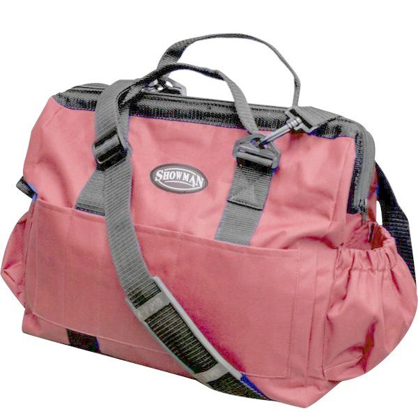 Showman Nylon Livestock GROOMING TOTE 14" x 7.5" x 10" Great for Hauling or Show - Image 3