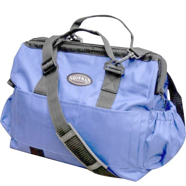 Showman Nylon Livestock GROOMING TOTE 14" x 7.5" x 10" Great for Hauling or Show - Image 6