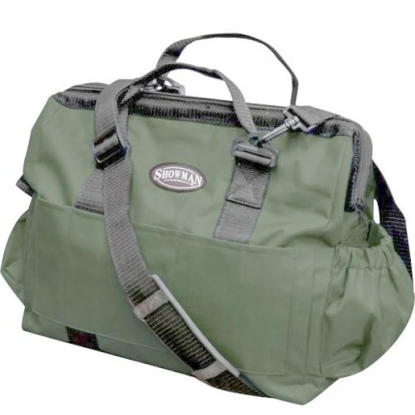 Showman Nylon Livestock GROOMING TOTE 14" x 7.5" x 10" Great for Hauling or Show - Image 7