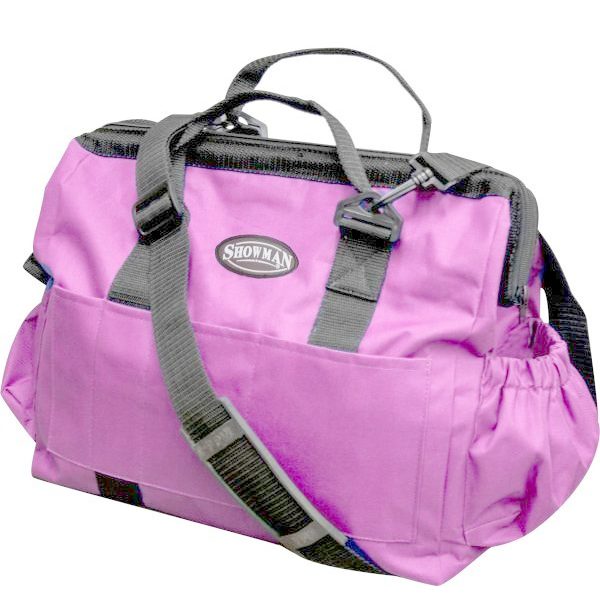 Showman Nylon Livestock GROOMING TOTE 14" x 7.5" x 10" Great for Hauling or Show - Image 5