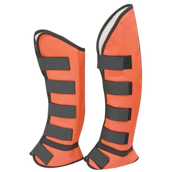 Showman SHIPPING BOOTS Durable Cordura Nylon Fleece Inner Lined Set of 4 - Image 4