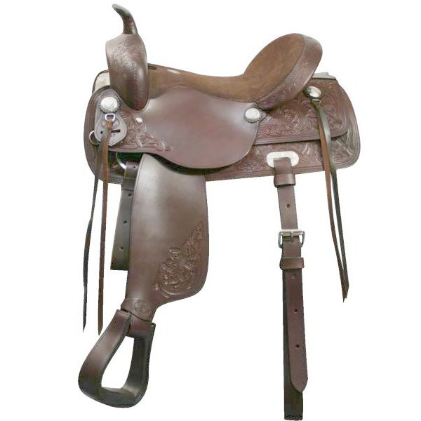 Double T Pleasure Style SADDLE Leather 16" or 17" SEAT FQHB
