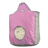 Showman Hanging HAY BAG Open Center Mesh Side Heavy Duty Denier Nylon 23"x6"x16" - Image 5