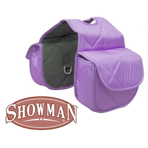 Showman Insulated Quilted Nylon HORN BAG with Easy Touch Closure - Image 5