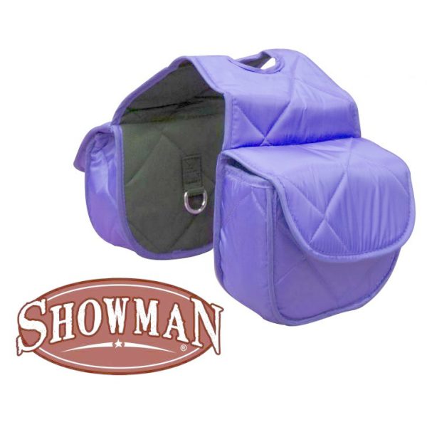 Showman Insulated Quilted Nylon HORN BAG with Easy Touch Closure - Image 6