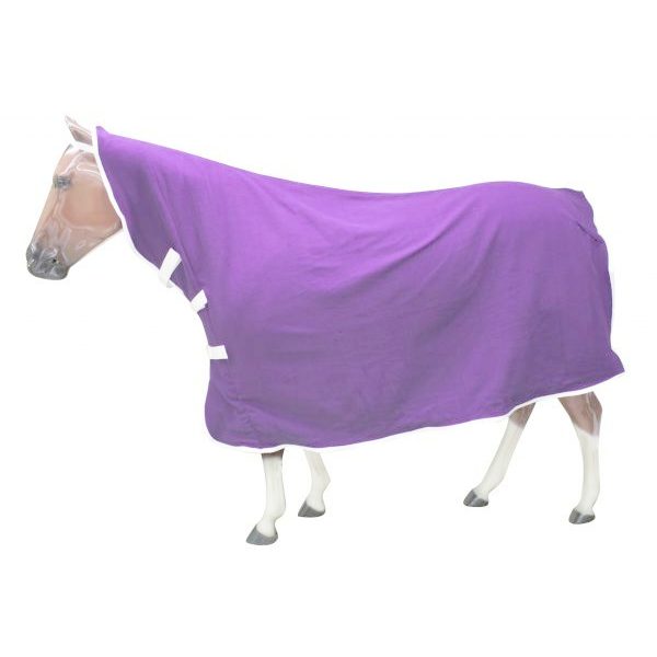 Showman Horse COOLER Contoured FLEECE 3 Front Touch Closurs MACHINE WASHABLE - Image 4