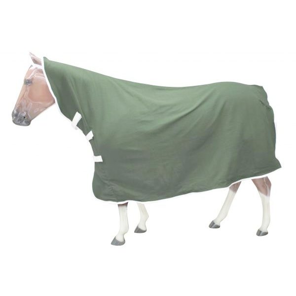 Showman Horse COOLER Contoured FLEECE 3 Front Touch Closurs MACHINE WASHABLE - Image 5